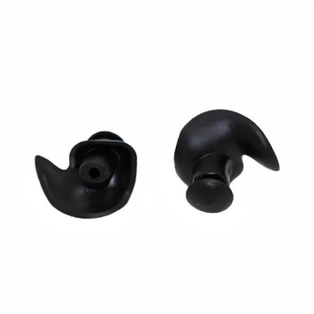 2 Pairs Silicone Waterproof Spiral Earplugs For Swimming | Syndmart