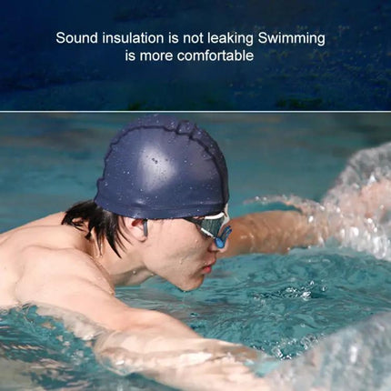 2 Pairs Silicone Waterproof Spiral Earplugs For Swimming | Syndmart