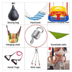 Heavy-Duty 8mm Hammock Chair Suspension Spring