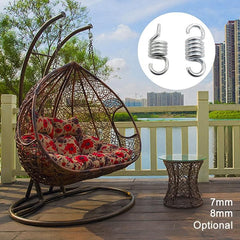 Heavy-Duty 8mm Hammock Chair Suspension Spring