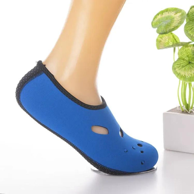 3mm Anti-Slip Breathable Swim Diving Socks Kids XXS Blue