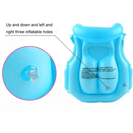 2 Pack Inflatable PVC Life Jacket Vest Medium Kids | Syndmart