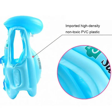 2 Pack Inflatable PVC Life Jacket Vest Medium Kids | Syndmart