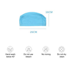 Premium Waterproof Stretchy Swimming Cap for Long Hair with Ear Protection