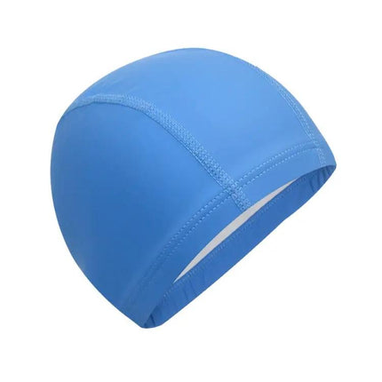 Waterproof PU Swim Cap For Long Hair Adults Elastic Fit | Syndmart