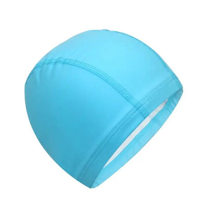 Waterproof PU Swim Cap For Long Hair Adults Elastic Fit | Syndmart