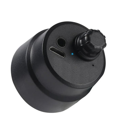 High Strength Pipe Leak Detector for Construction Use compact black sensor head with volume knob and audio jack for on-site leak detection