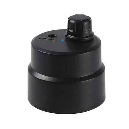 High Strength Pipe Leak Detector for Construction Use - compact black acoustic amplifier for locating hidden pipe leaks on construction sites