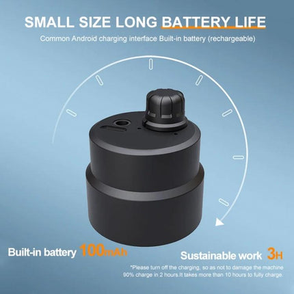 High Strength Pipe Leak Detector for Construction Use compact rechargeable unit with knob and long battery life