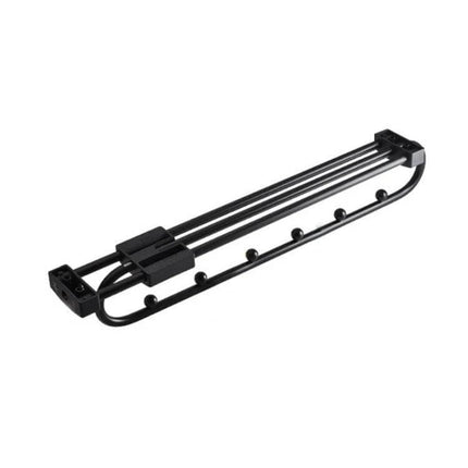 Wardrobe Extendable Push Pull Hanging Rod 12 To 16 Inches For Clothes Rail black aluminum alloy secondary hanging rail with ball-split design