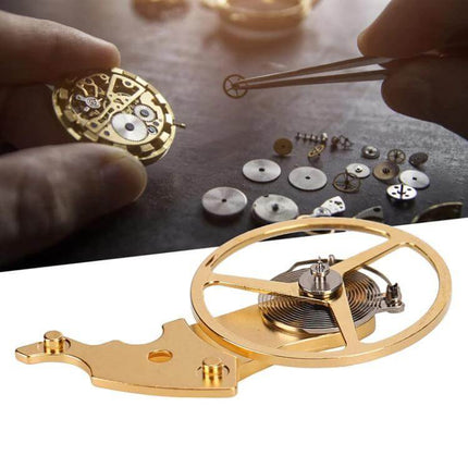 Watch Balance Cockpit Repair Tool Durable for Watch Repairs - precision balance wheel and spring displayed for ETA 2824/2834/2836 movement service