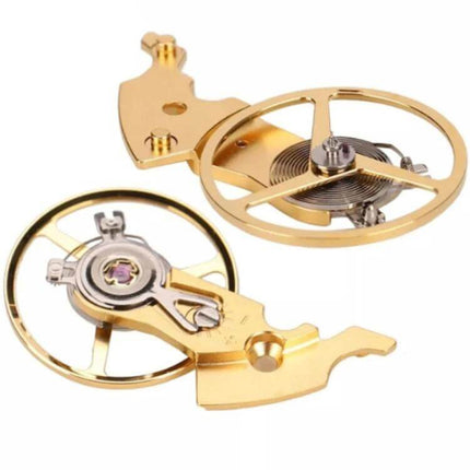 Watch Balance Cockpit Repair Tool Durable for Watch Repairs - gold balance wheel assembly for ETA 2824/2834/2836 precision alignment
