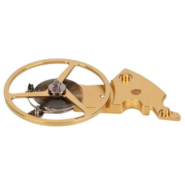 Watch Balance Cockpit Repair Tool Durable for Watch Repairs - gold balance wheel assembly compatible with ETA 2824 2834 2836, sturdy precision repair tool