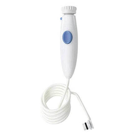 Water Flosser Replacement Hose Handle Flexible For Everyday Use - white flexible hose and red handle replacement for Waterpik WP-100 family