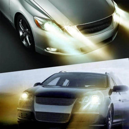 Waterproof Car Strobe Light Emergency Warning Lamp mounted on 12V vehicle providing bright waterproof roadside warning in low-visibility weather