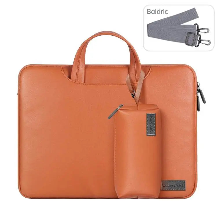 Waterproof PU Laptop Bag Inner Bag with Power Pack 15 Inch