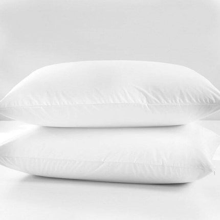 Waterproof Pillowcase 43x73 cm For Everyday Protection - white waterproof pillow protectors with TPU recycled membrane, polyester fiber, spills and sweat barrier