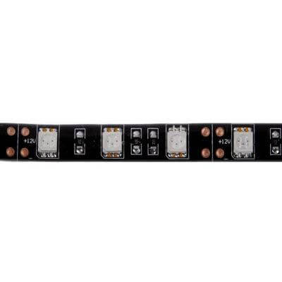 White LED Car Interior Strip Light 1m For Accent Lighting - 60 LED 5050 SMD flexible white strip for dashboards, door panels, footwells and trunks