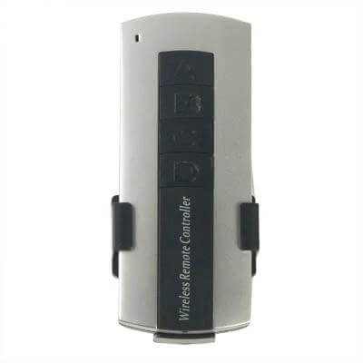 Wireless Remote Lamp 360-Degree Full Range For Living Room - handheld silver remote controller for lamp, up to 50m range, simple buttons