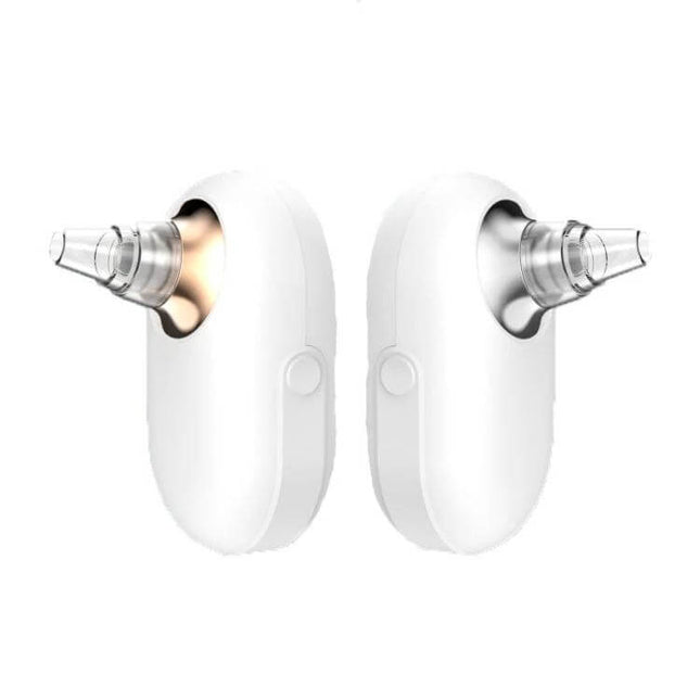 Woodpecker Blackhead Vacuum Tool Gold For Home Pore Cleansing - compact gold mouse-sized pore cleanser for nose and cheeks