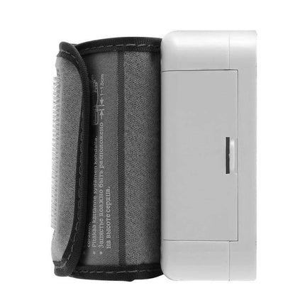 Wrist Blood Pressure Monitor With Voice For Home Use – compact wrist cuff and digital display for measuring systolic, diastolic pressure and pulse