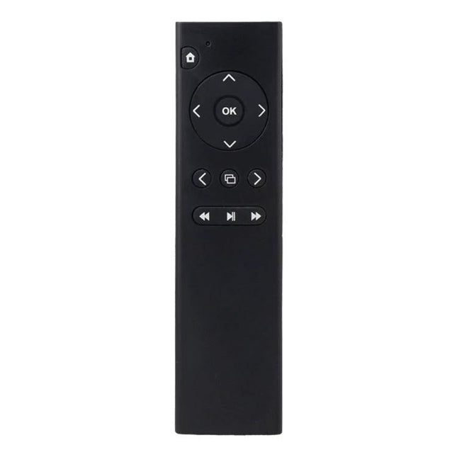 Essential DOBE Remote for Everyday XBOX Home Entertainment - black infrared media remote with navigation and playback buttons