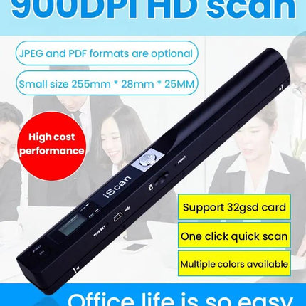 iScan01 Portable Handheld Document Scanner for Photos