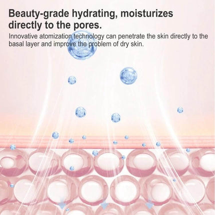 Xiaomi Doughnut USB Humidifier for Desk, Quiet Mist compact cup-shaped USB humidifier on desk releasing quiet mist to hydrate air