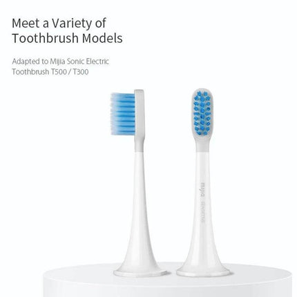 Xiaomi Mijia 3 Pack Sensitive Electric Toothbrush Heads replacement brush heads for Mijia Sonic T500 T300, soft double-tip bristles for sensitive gums