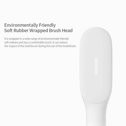 Xiaomi Mijia 3 Pack Sensitive Electric Toothbrush Heads - soft rubber wrapped brush head for sensitive gums, gentle daily cleaning