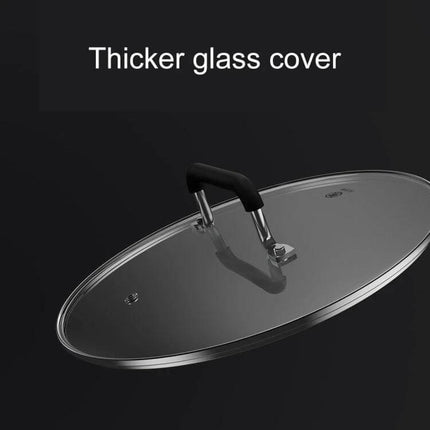 Xiaomi Mijia 4L Stockpot For Everyday Cooking glass lid with thicker tempered cover and ergonomic handle, compatible with induction cookers