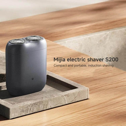 Xiaomi Mijia Electric Shaver S200 IPX7 Waterproof Wet And Dry - compact cordless shaver for wet or dry use, 60min battery, Type-C charging