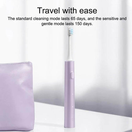 Xiaomi Mijia Sonic Electric Toothbrush Purple for Daily Cleaning – purple ergonomic brush with travel pouch, adjustable modes and IPX8 waterproof body