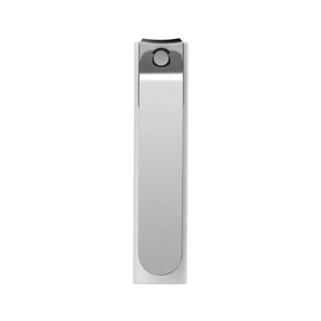Xiaomi Mijia Splash Proof Nail Clippers With Anti Splash Case — compact silver 420 stainless steel clippers with anti-splash collection case