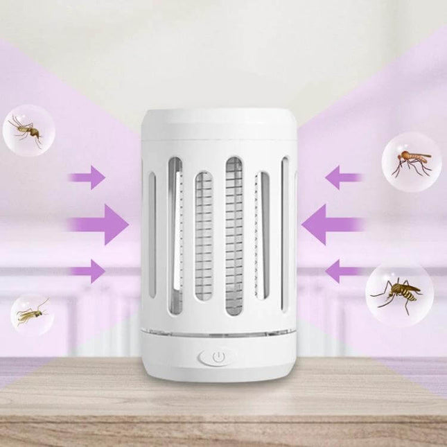 Xiaomi Youpin Portable LED Mosquito Killer Electric Shock compact white USB mosquito zapper for bedrooms and desks