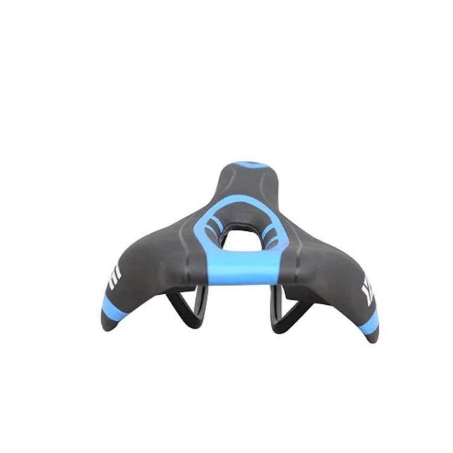 YAFEE Mountain Bike Saddle Ventilated Hollow For Daily Rides black blue ventilated ergonomic saddle with hollow center for comfort and airflow