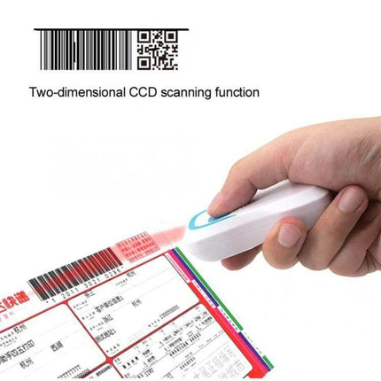 Wireless Bluetooth RFID and IC Card Reader for Secure Access Control handheld scanner reading barcode and QR code from package