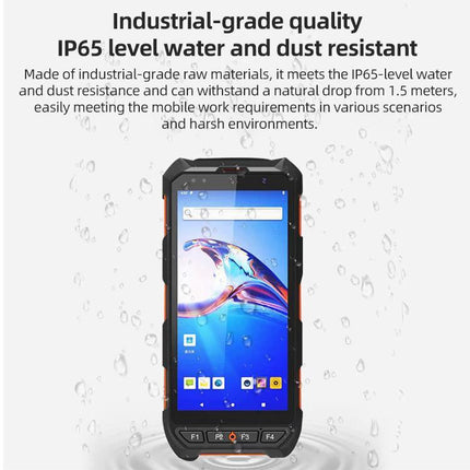 Portable Handheld RFID UHF Barcode Scanner for Industry rugged IP65 water and dust resistant handheld scanner in wet conditions