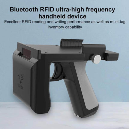 Handheld Bluetooth RFID Reader for Mobile Scanning Integration handheld rugged pistol-grip RFID scanner for warehouse inventory