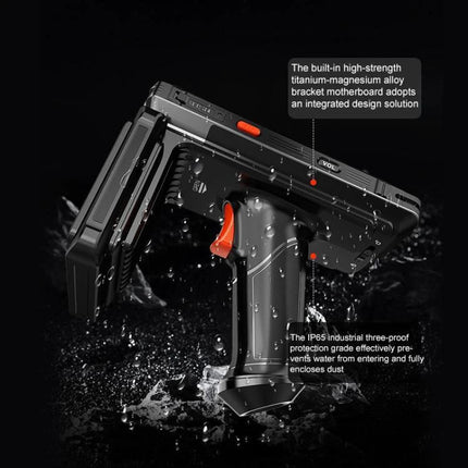Versatile Handheld RFID and QR Code Scanner for Inventory Tracking rugged IP65 handheld scanner with trigger and display