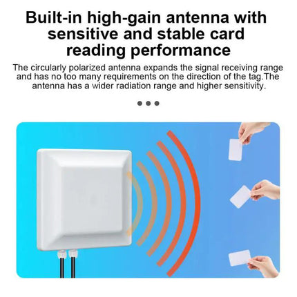 Integrated UHF RFID Reader for Identification up to 5 Meters with WiFi | Syndmart