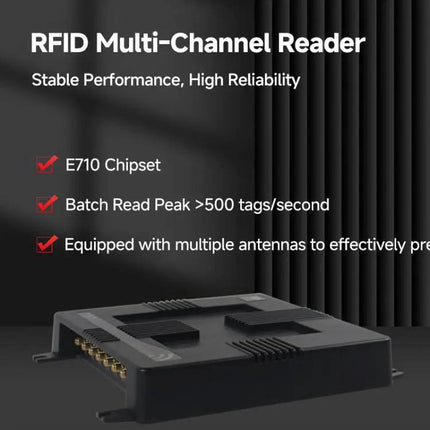 Impinj 4-Channel RFID Reader for Warehouse Inventory Tracking