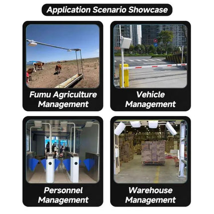 Impinj 4-Channel RFID Reader for Warehouse Inventory Tracking
