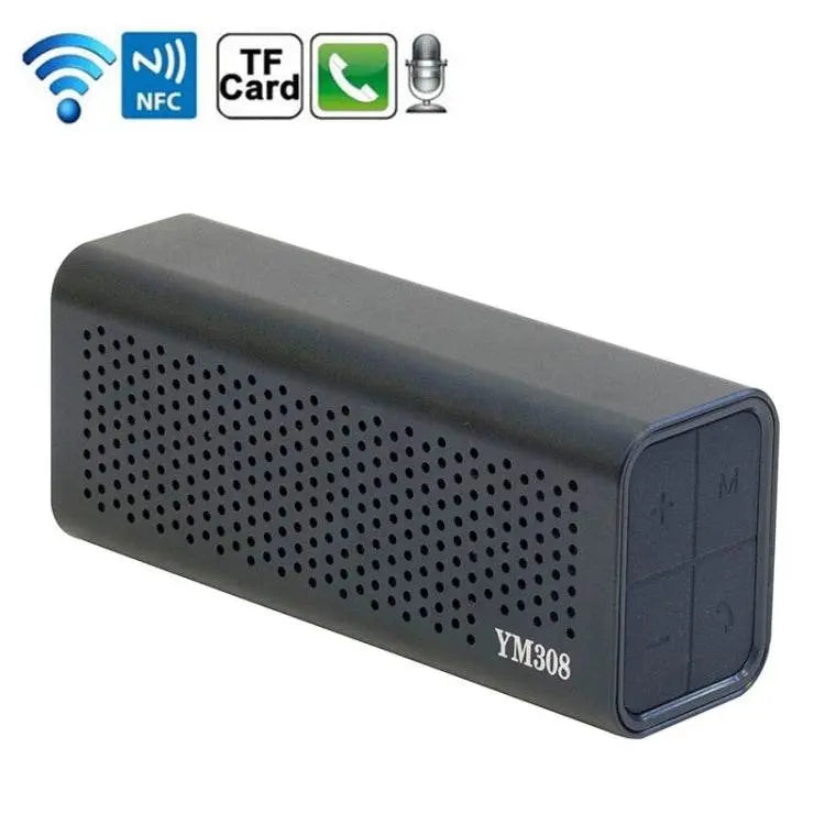 YM-308 Portable Rechargeable NFC Bluetooth Speaker Support TF Card