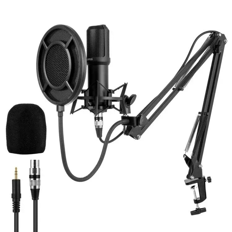 Yanmai Q10 3.5mm Recording Microphone Kit for Clear Sound 