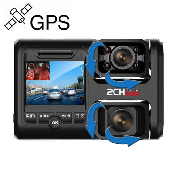 Z30 WiFi Dual-lens HD 2160P Night Vision Driving Recorder