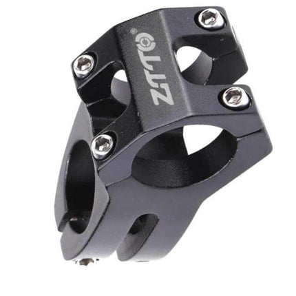 ZTTO 31.8mm MTB Handlebar Stem for Everyday Bike Setup - black CNC AL6061 stem, 31.8mm clamp, low-profile MTB/commuter upgrade