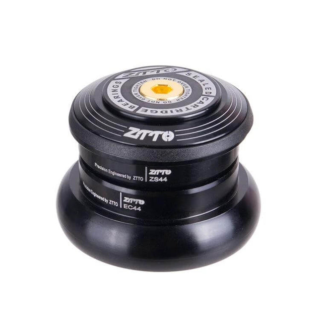 ZTTO Bicycle Headset For 44mm Headtube Smooth Steering For Daily Rides black alloy sealed bearing headset for everyday cycling
