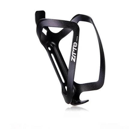 ZTTO Aluminum Bicycle Water Bottle Cage Ultralight Holder - black ultralight aluminum bottle cage for mountain bikes, secure corrosion-resistant mount