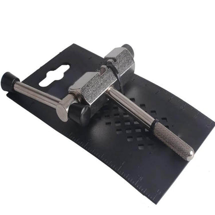 ZTTO Bicycle Chain Breaker and Rivet Extractor Tool compact nickel-plated carbon steel chain pin remover for trail-side repairs